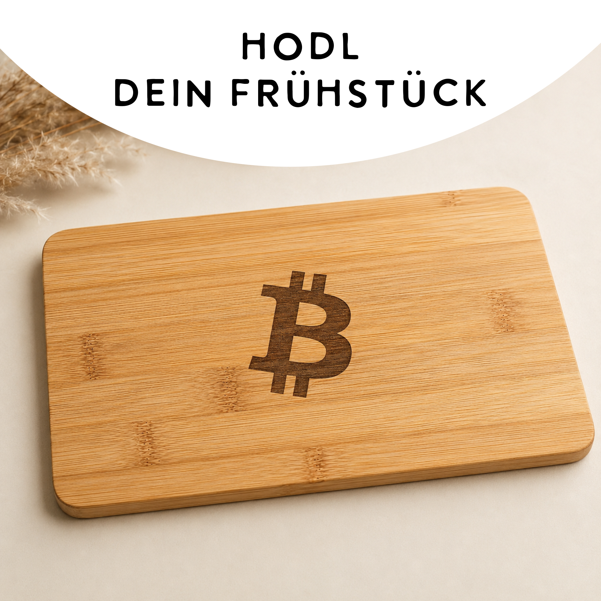 Frühstücksbrettchen "Krypto"
