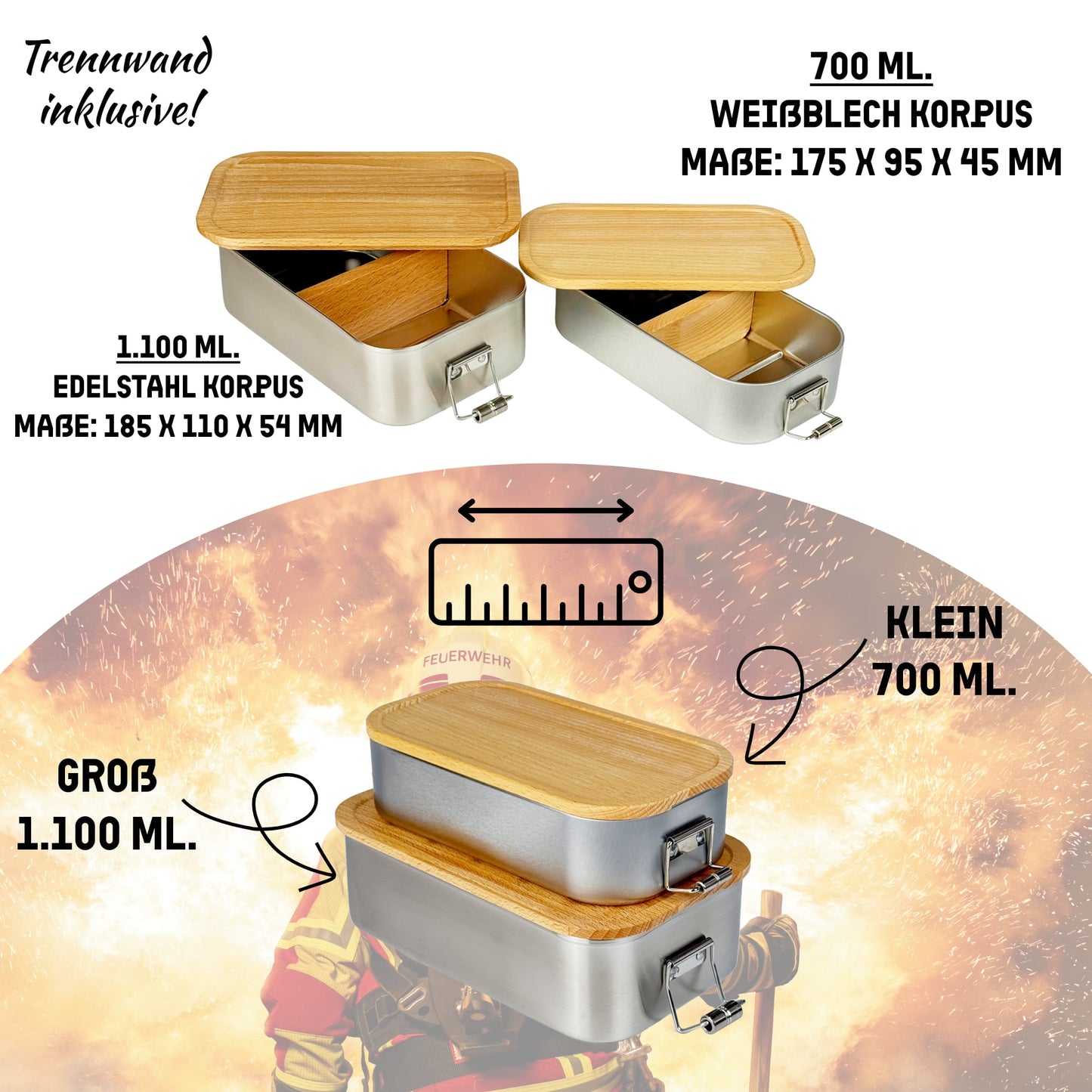 Brotdose "Feuerwehr"