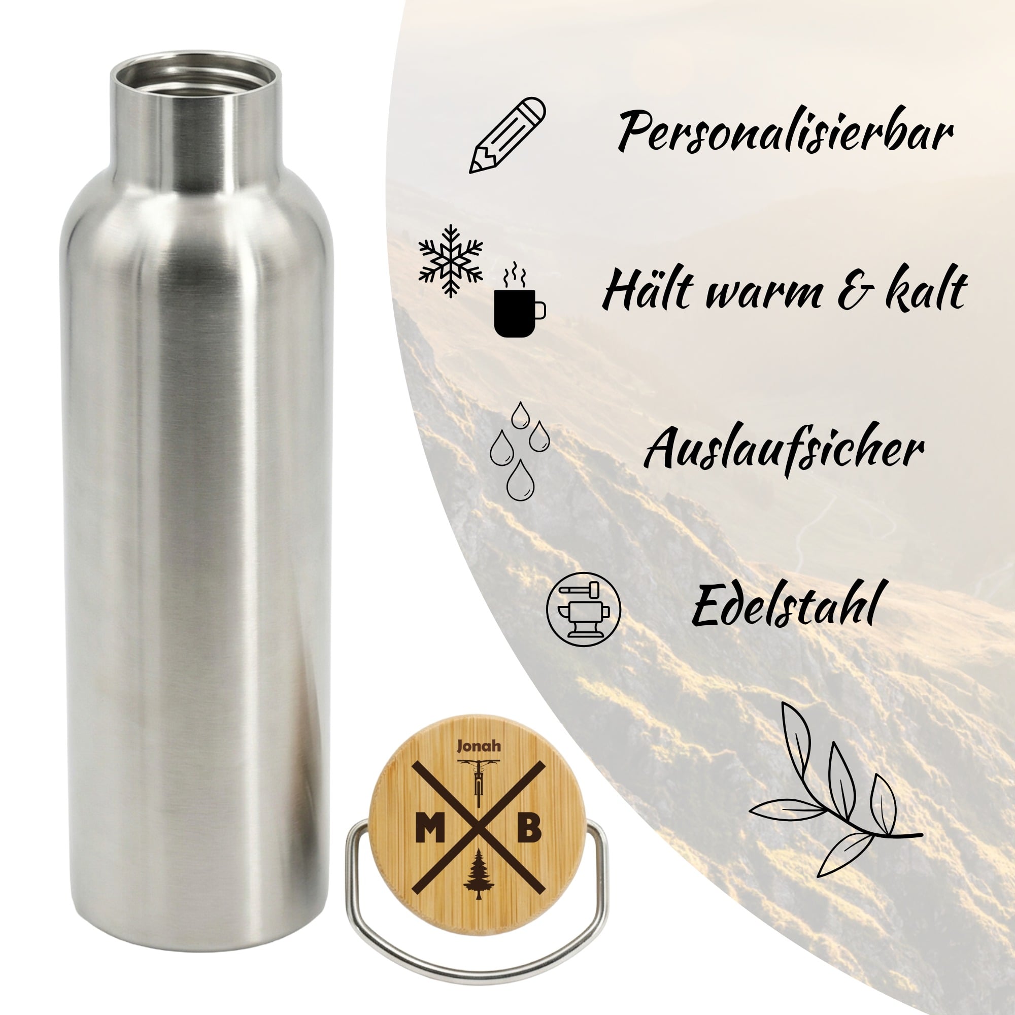 Lunchbox mit herausnehmbarer Trennwand für getrennte Lebensmittel