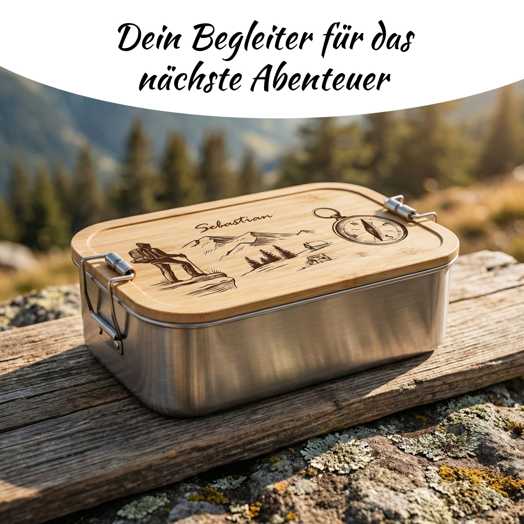 Brotdose "Wanderlust"