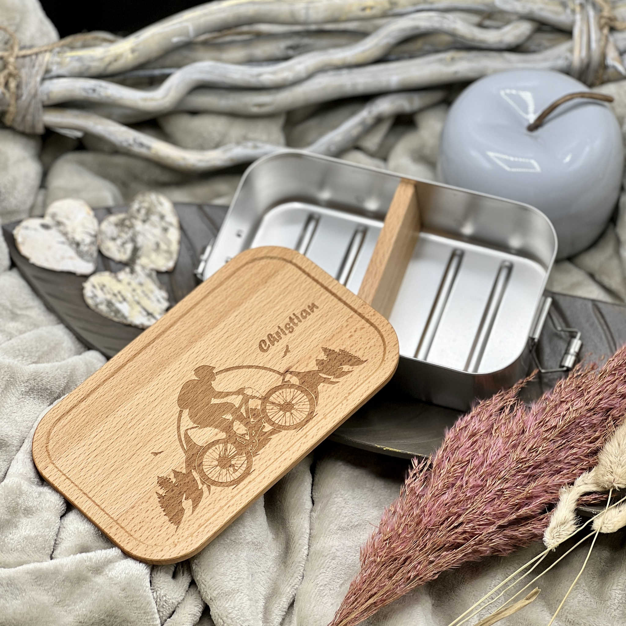 Brotdose "Mountainbike"