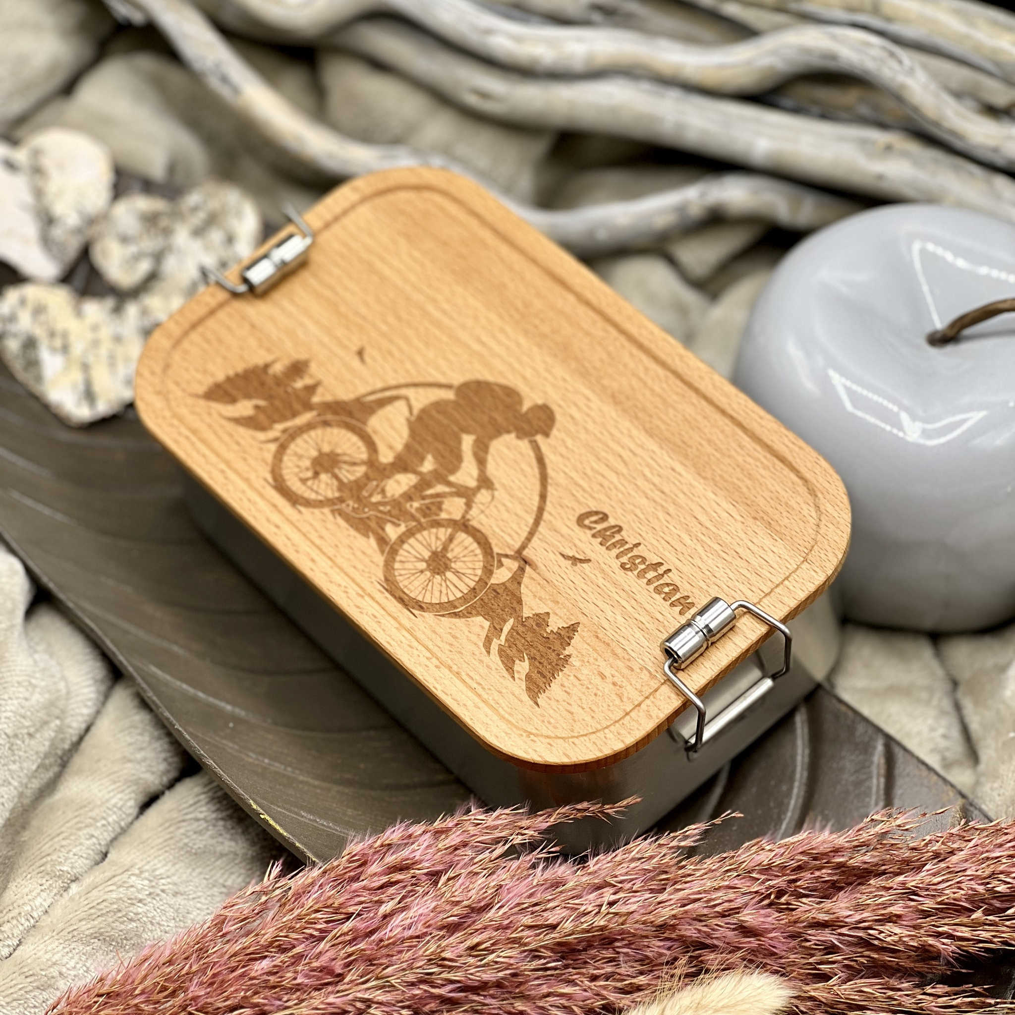 Brotdose "Mountainbike"