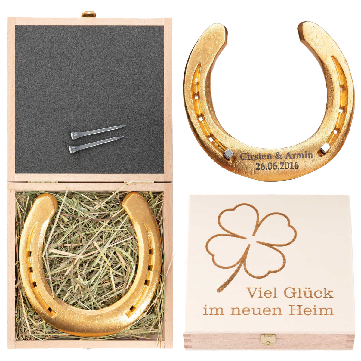 Geschenk zum Einzug – Vergoldet (24 Karat)