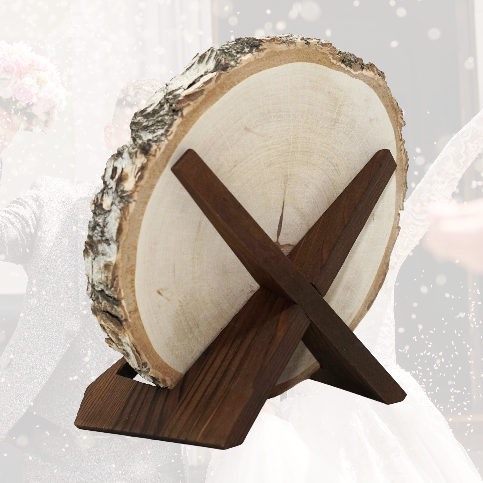 Baumscheibe Hochzeit "Blumenkranz"