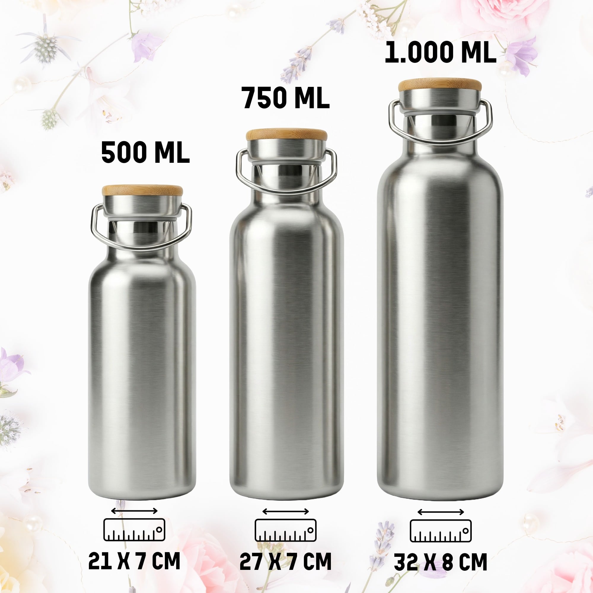 Nachhaltige Lunchbox aus Edelstahl und Bambus als Geschenkidee