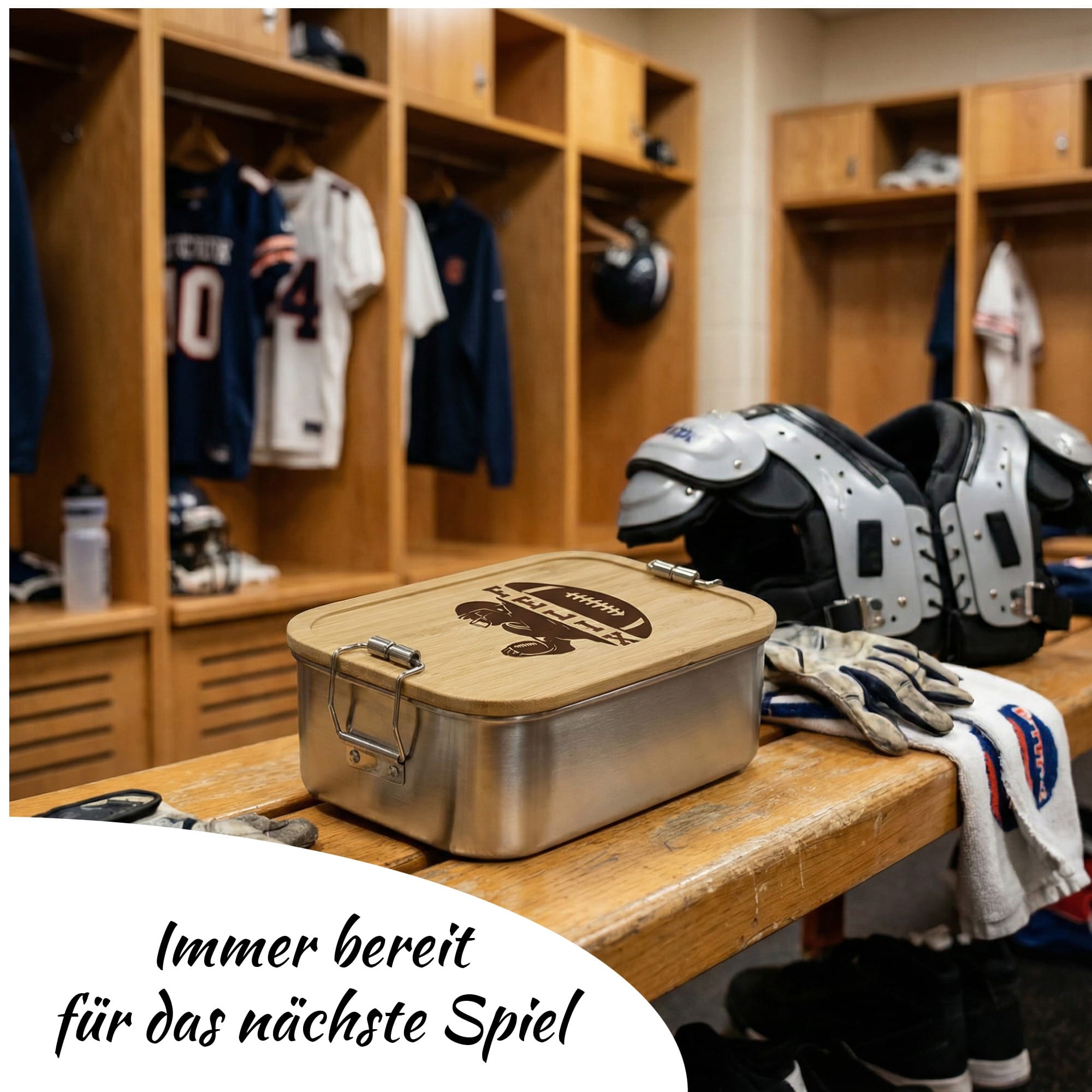 Brotdose "Football Spieler"