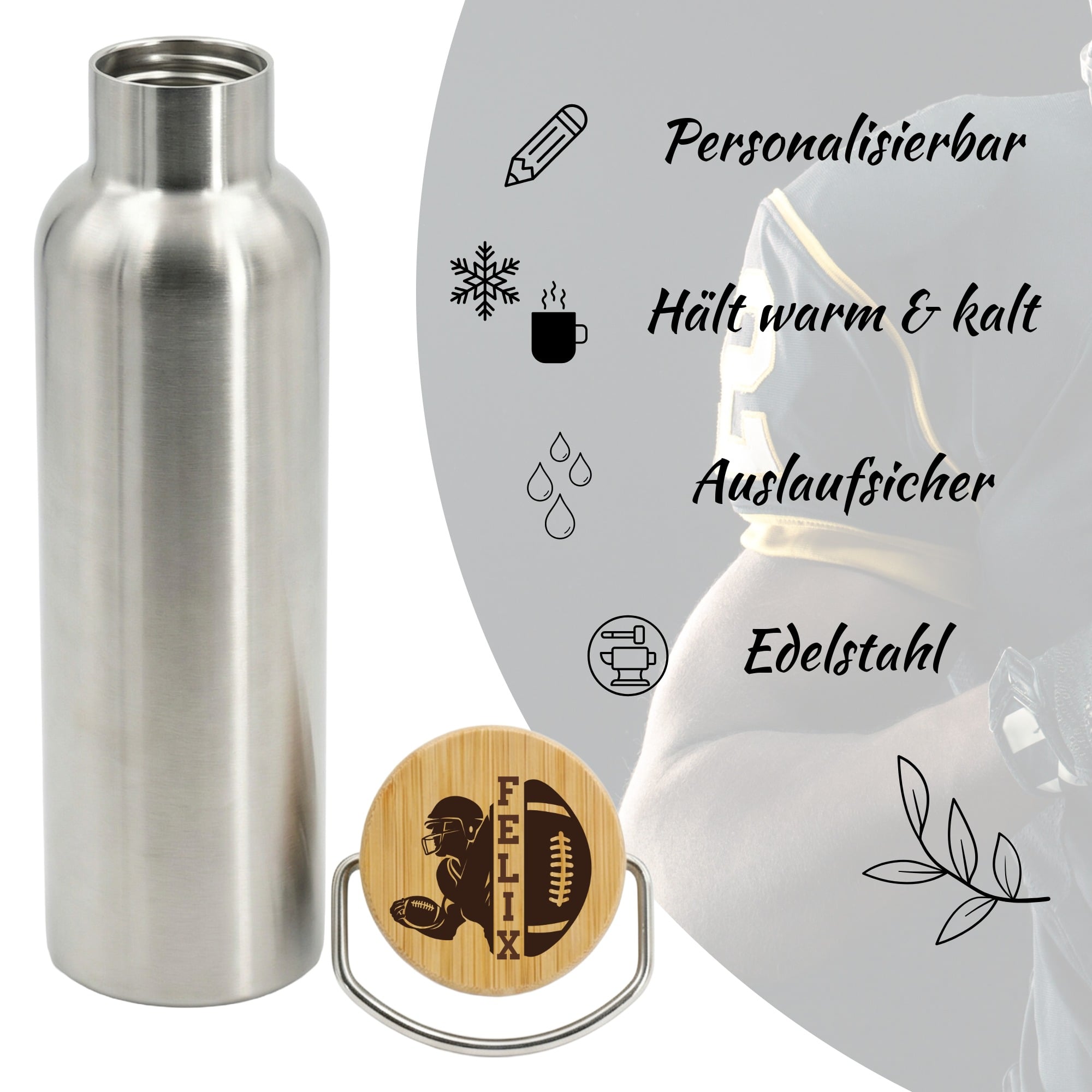 Brotdose "Football Spieler"