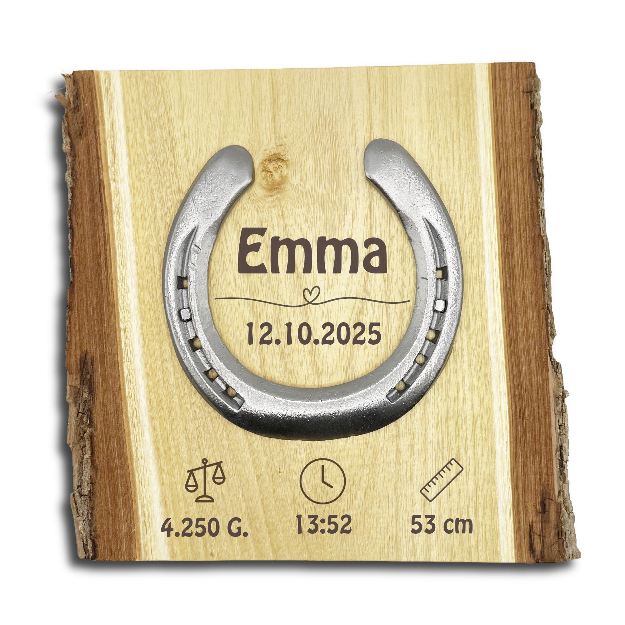 Glückshufeisen Landhaus "Geburt"