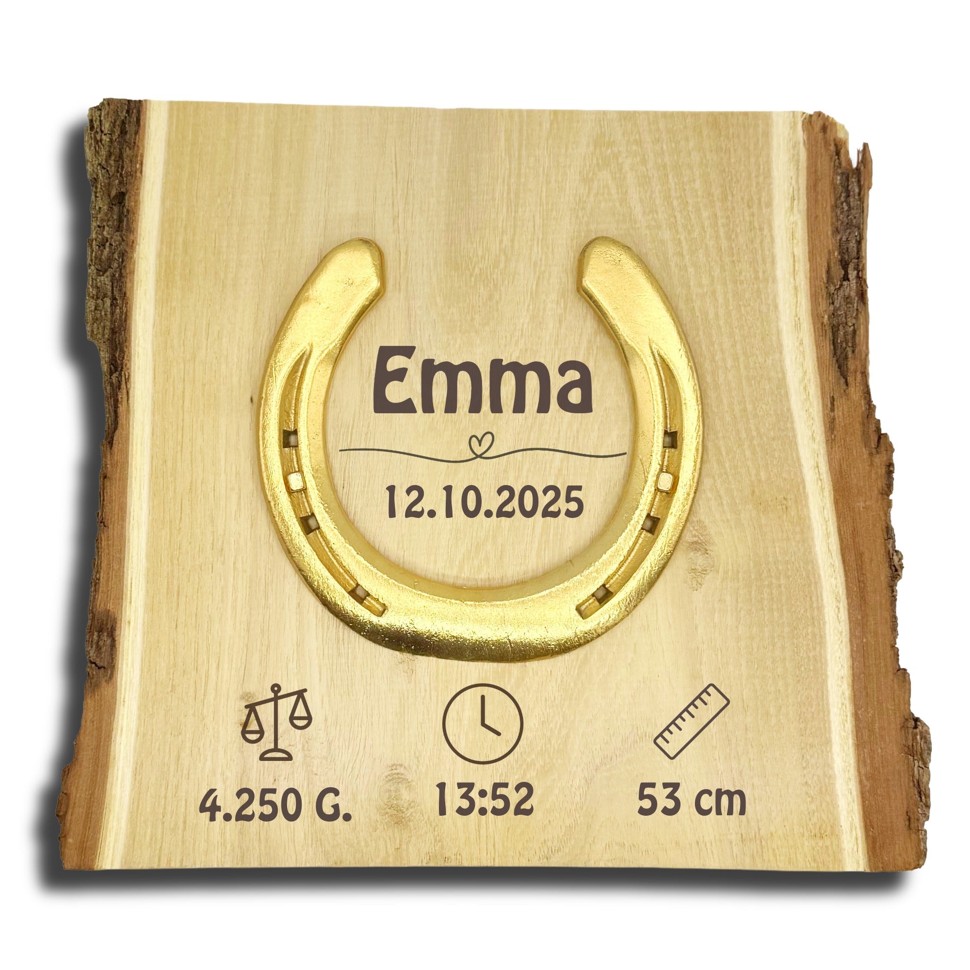 Glückshufeisen Landhaus "Geburt"