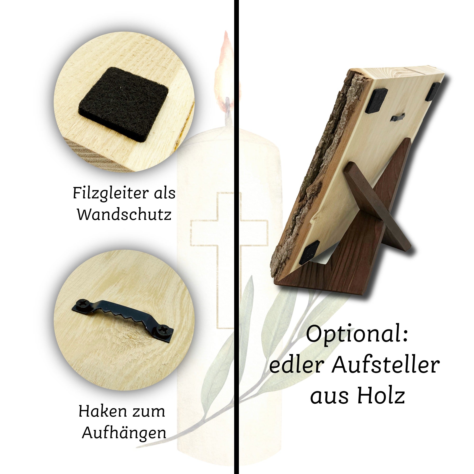 Glückshufeisen Landhaus "Taufe"